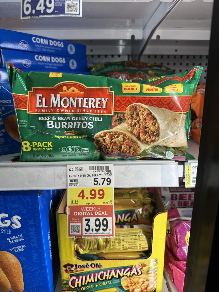 el monterey burritos kroger shelf image (2)