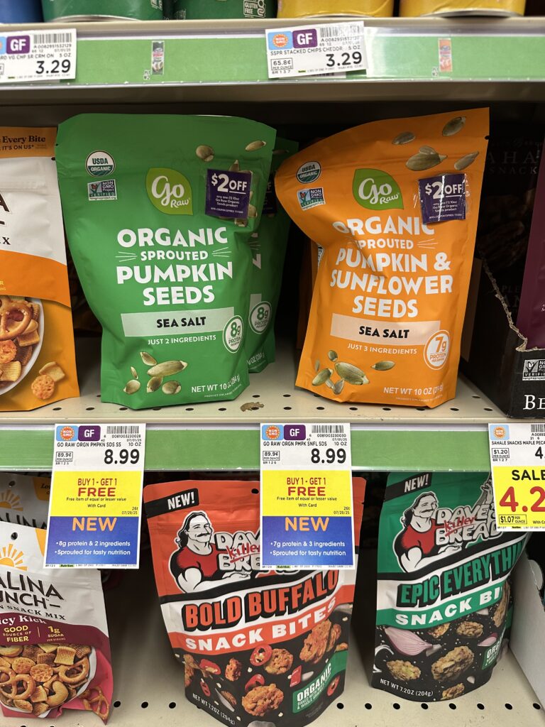 go raw kroger shelf image