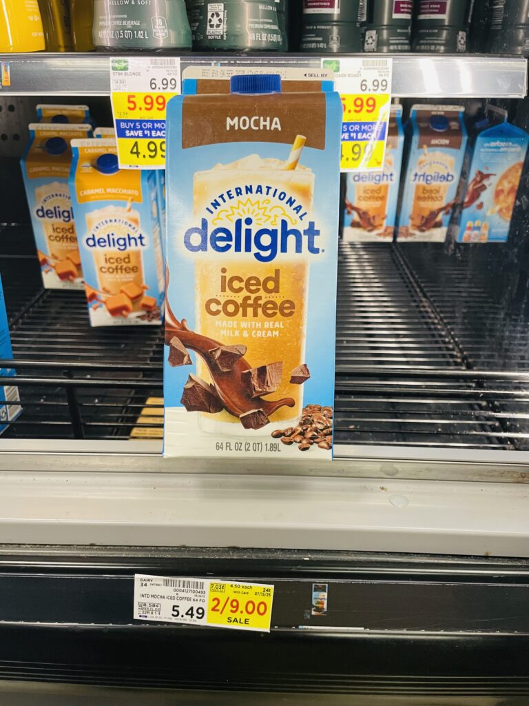 international delight coffee kroger shelf image (1)