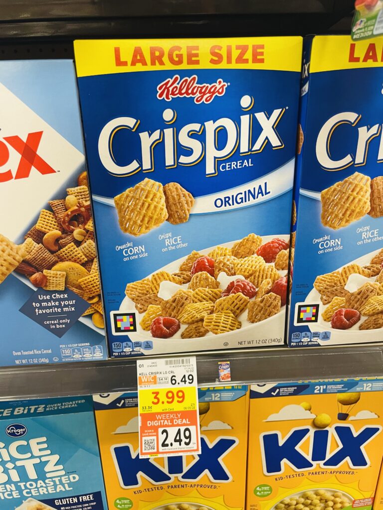 kellogg's large size cereal kroger shelf image (1)