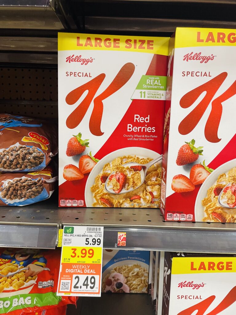 kellogg's large size cereal kroger shelf image (1)