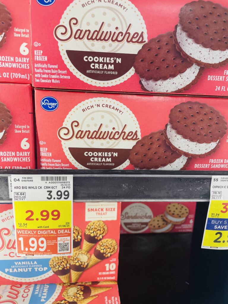 kroger and ps ice cream shelf image (19)