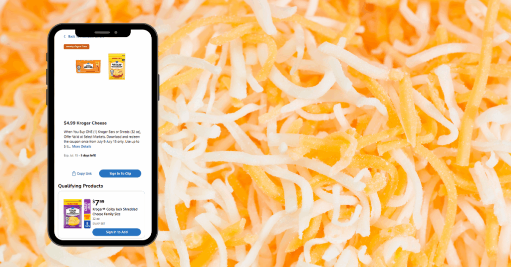 kroger cheese digital coupon