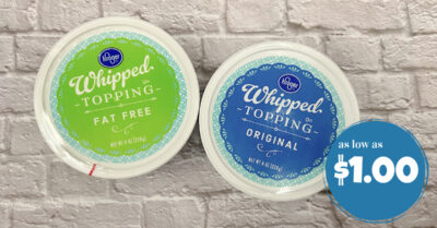 kroger whipped topping (2) kroger krazy