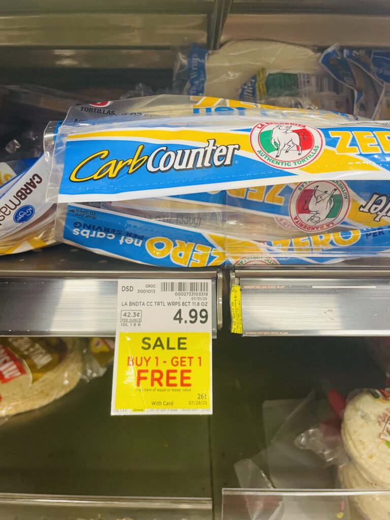 la banderita carb counter kroger shelf image (1)