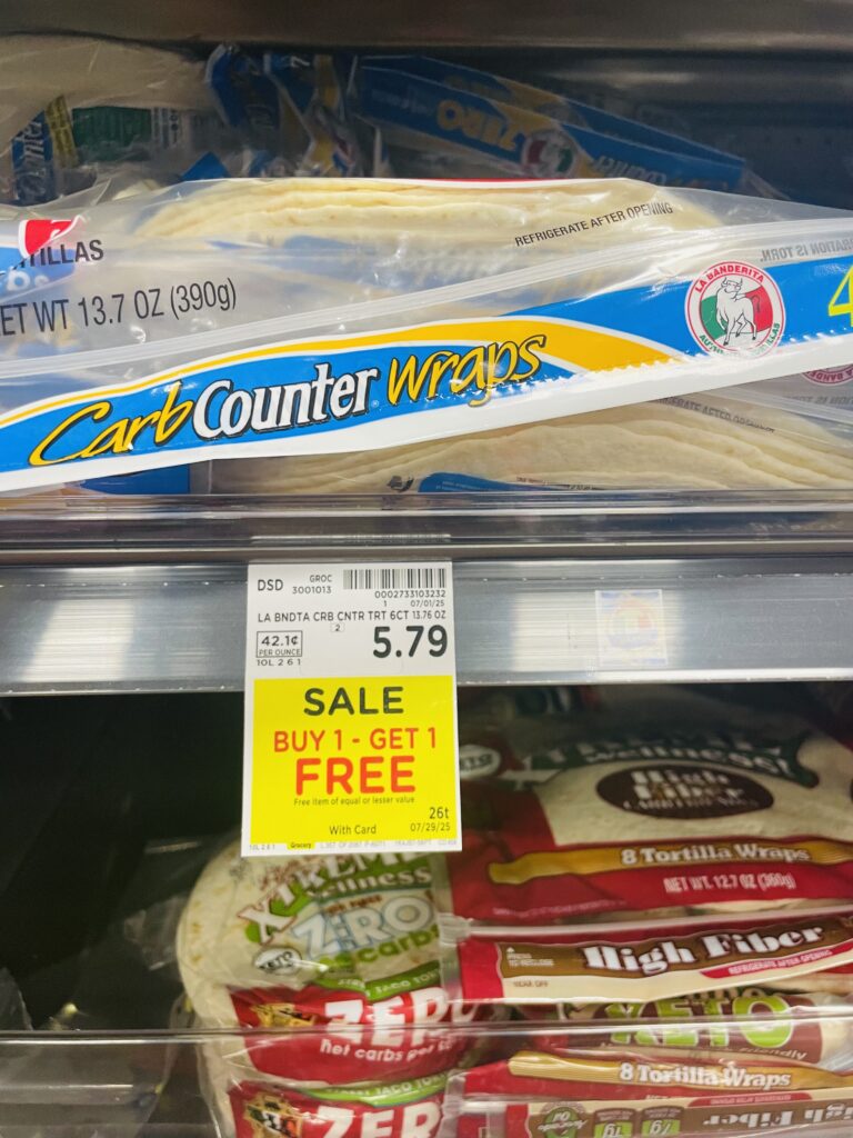 la banderita carb counter kroger shelf image (1)