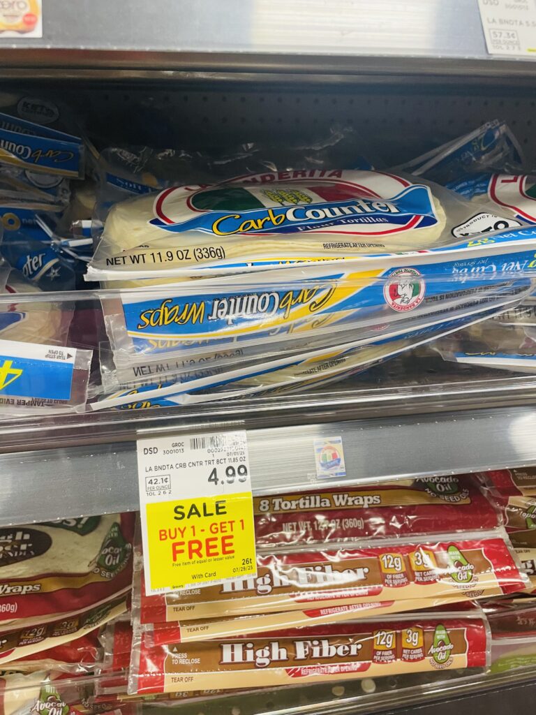 la banderita carb counter kroger shelf image (1)