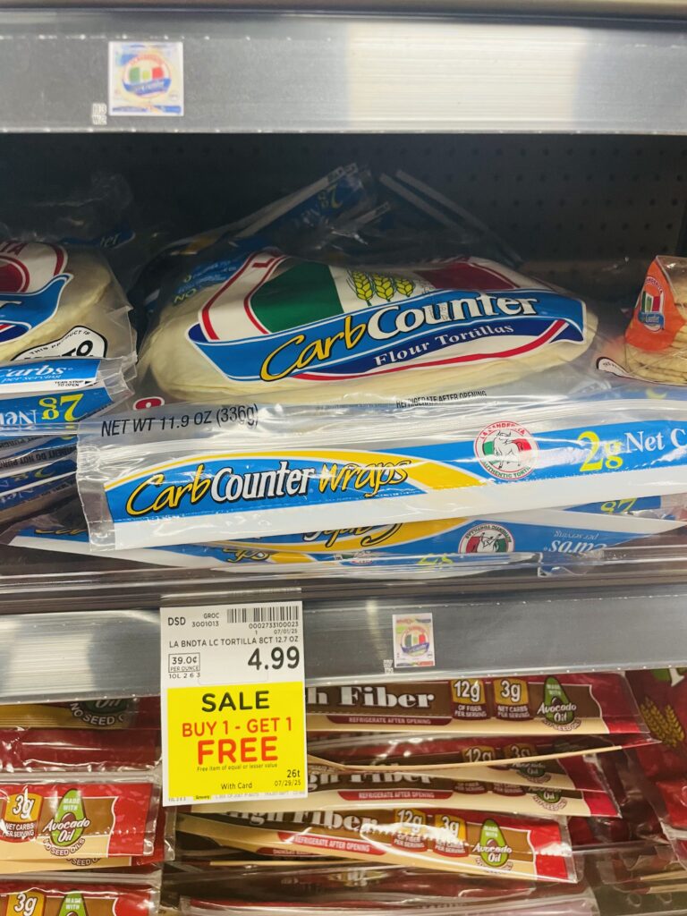 la banderita carb counter kroger shelf image (1)