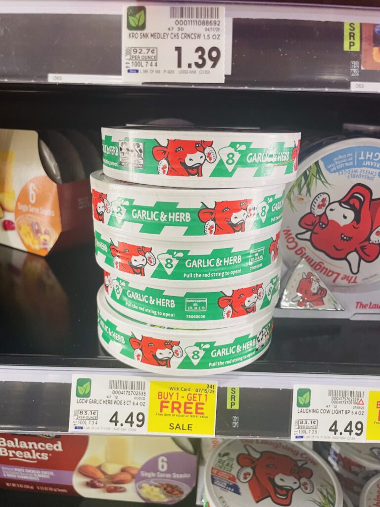 laughing cow kroger shelf image (1)