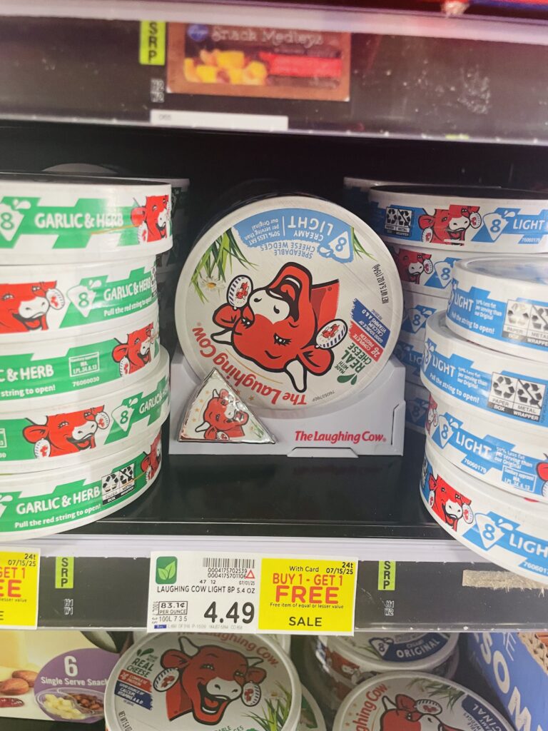 laughing cow kroger shelf image (1)