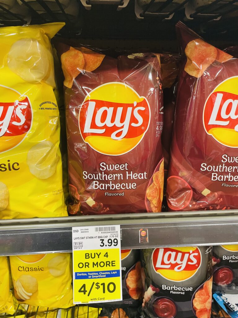 lay's, doritos and tostitos kroger shelf image (1)