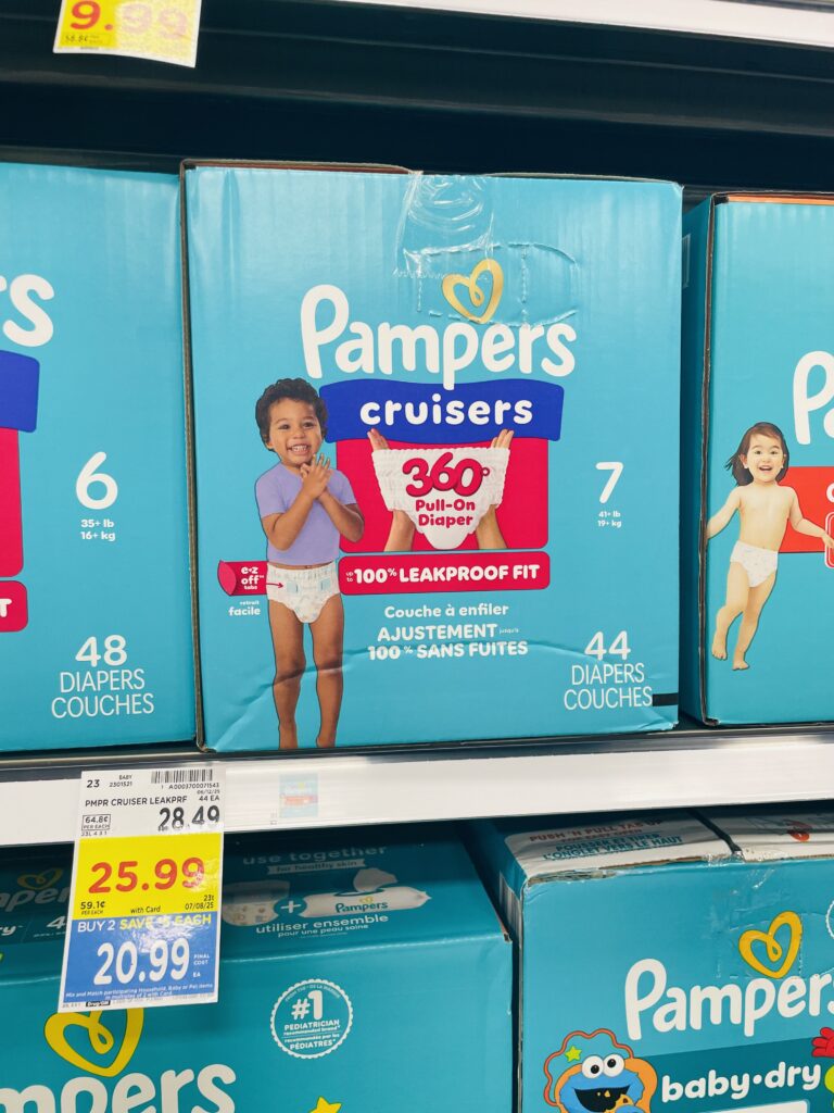 pampers kroger shelf image (1)