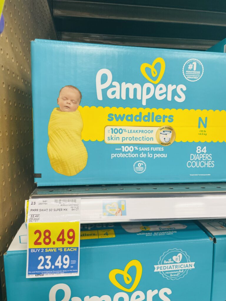 pampers kroger shelf image (1)