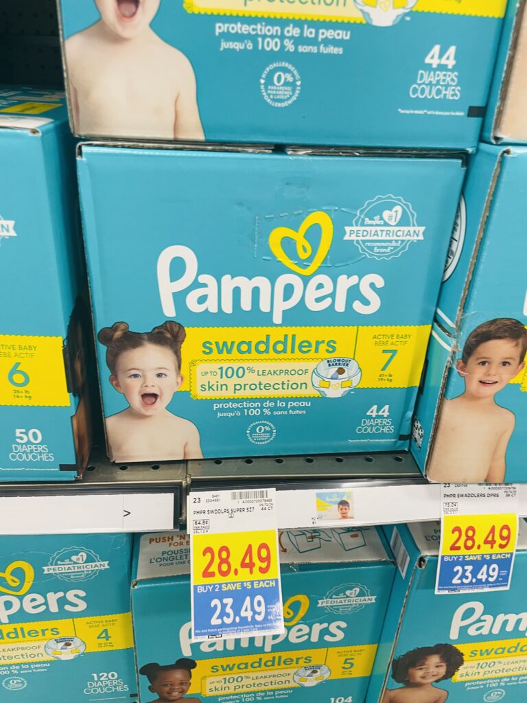 pampers kroger shelf image (1)