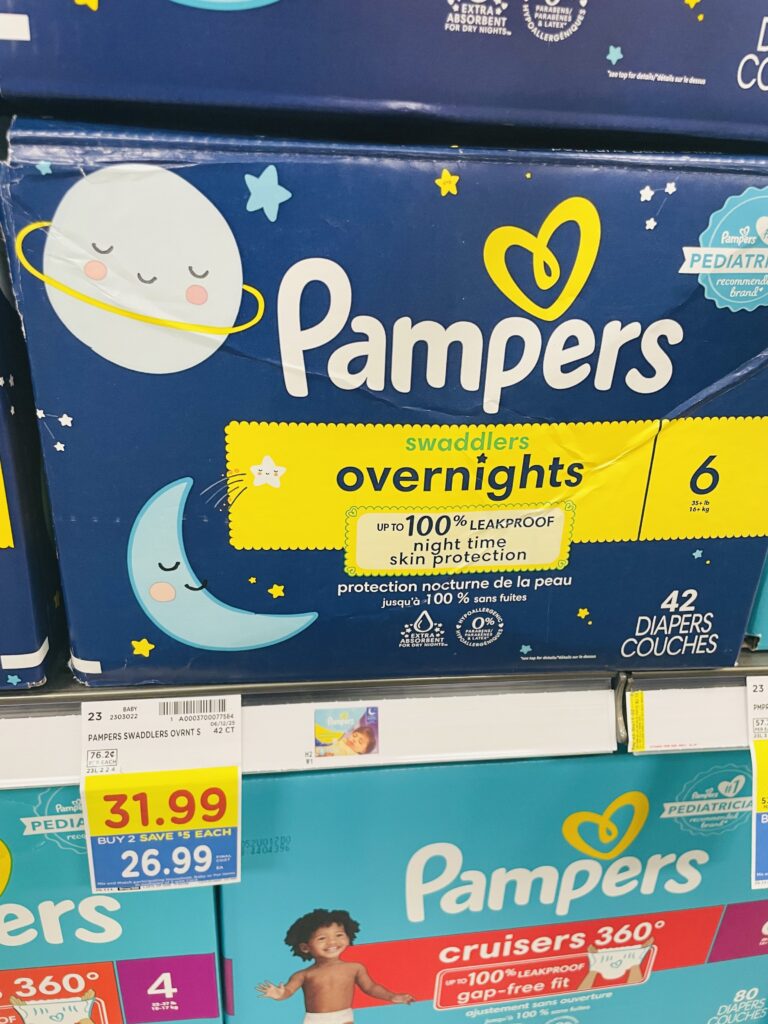 pampers kroger shelf image (1)