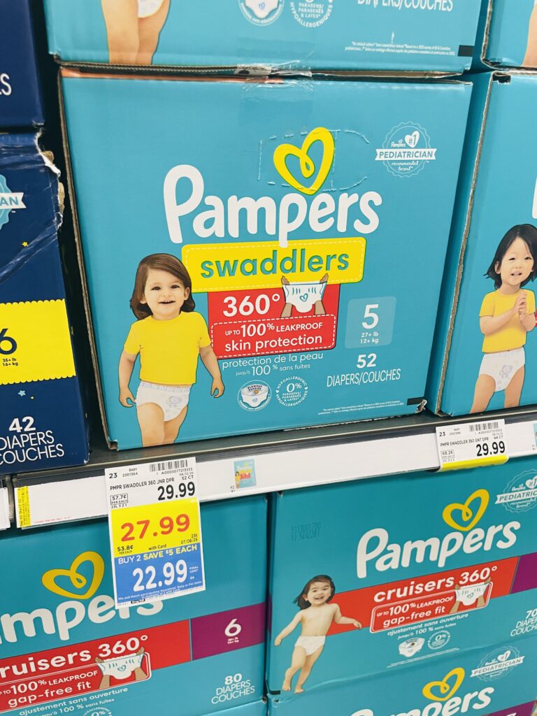 pampers kroger shelf image (1)