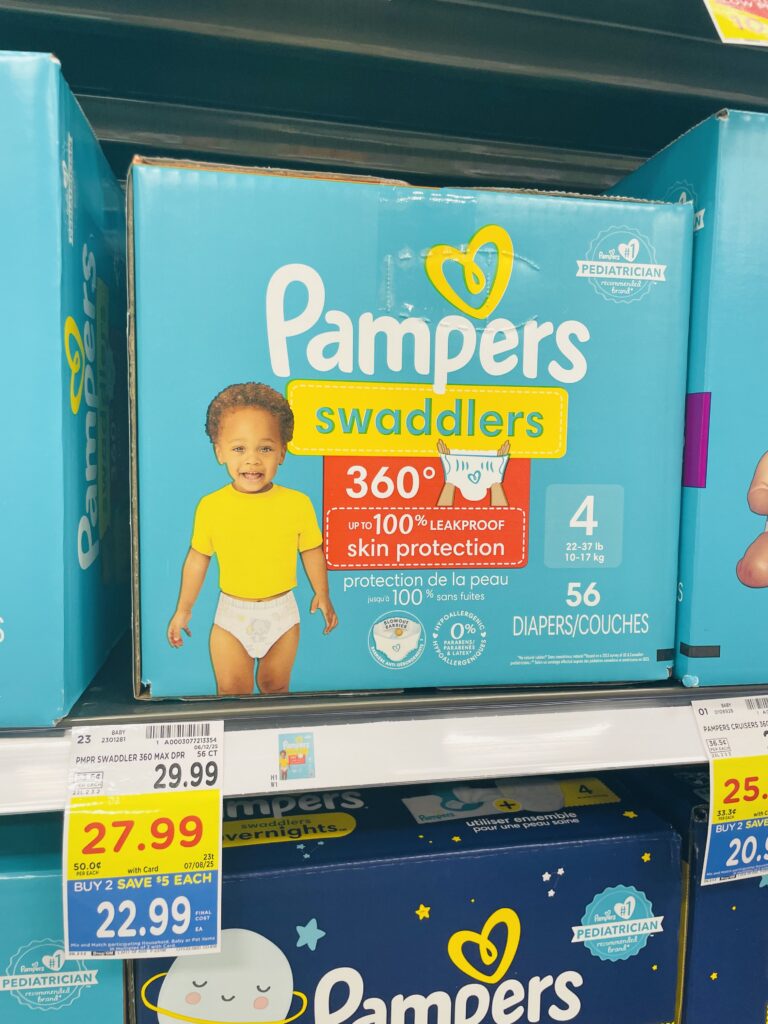 pampers kroger shelf image (1)