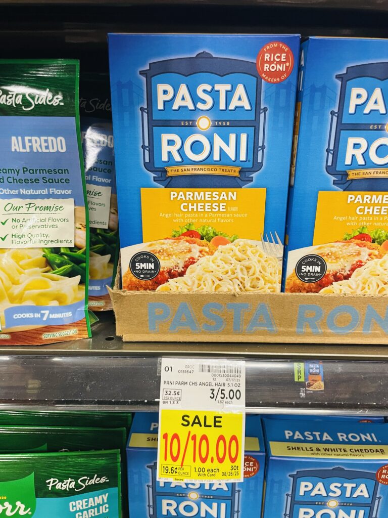 pasta roni kroger shelf image (1)