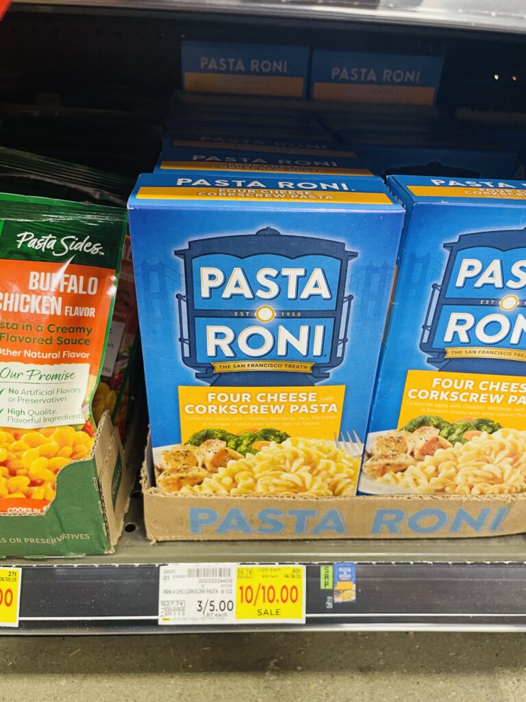 pasta roni kroger shelf image (1)