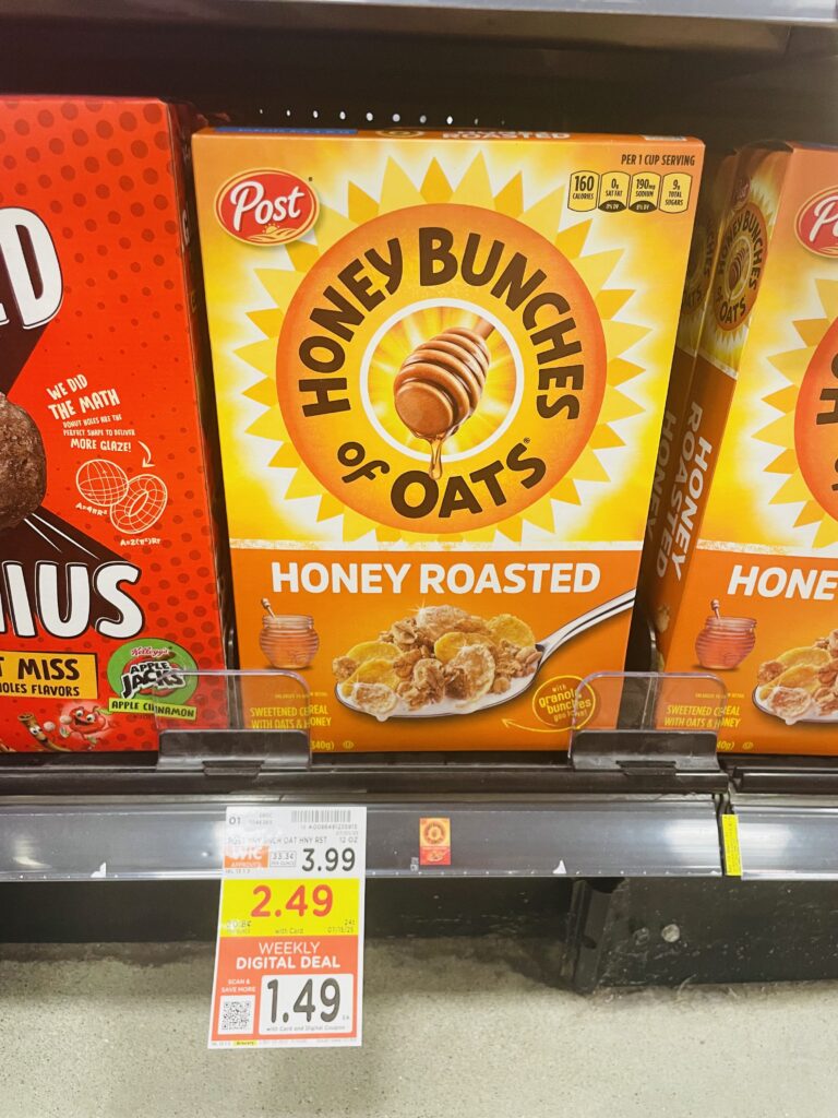 post cereal kroger shelf image (1)