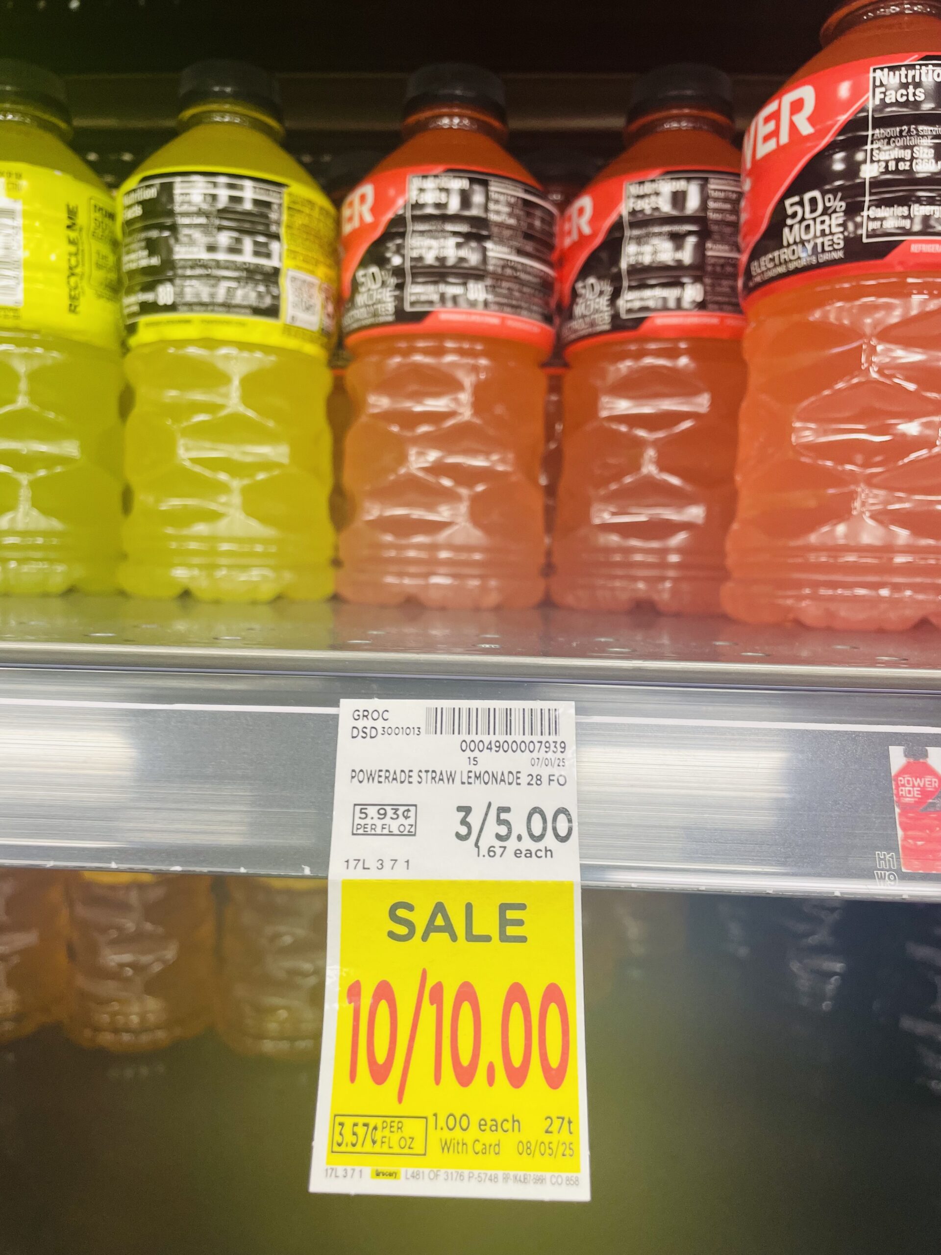powerade and bodyarmor kroger shelf image (1)