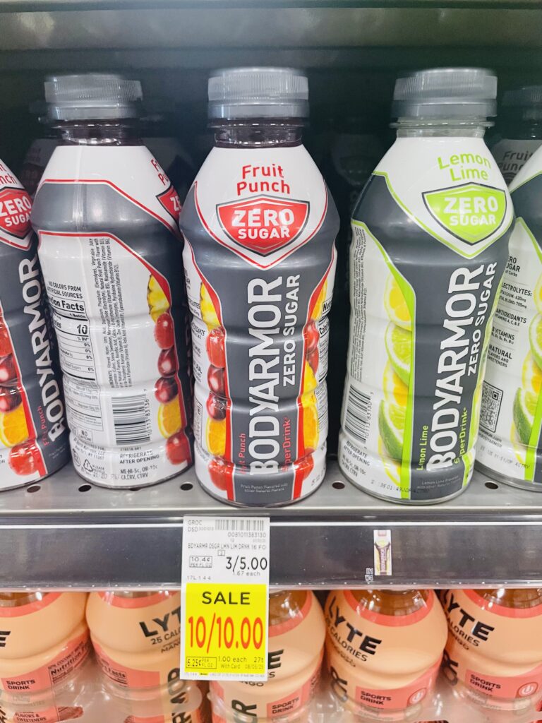 powerade, bodyarmor kroger shelf image (6)