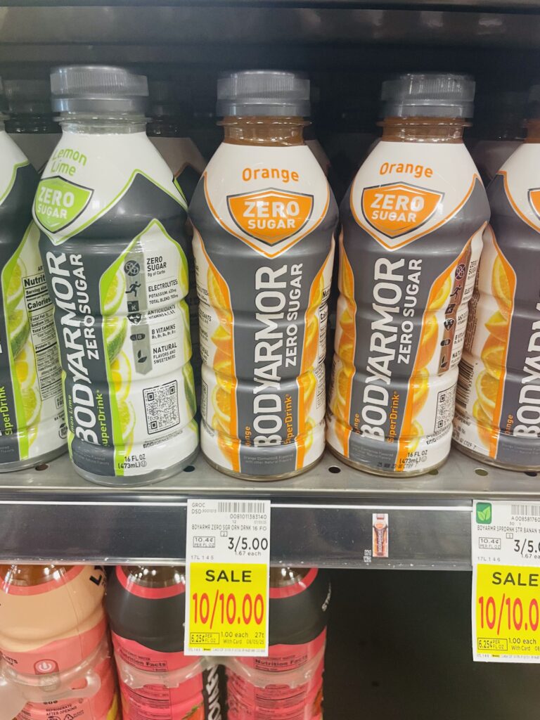 powerade, bodyarmor kroger shelf image (6)