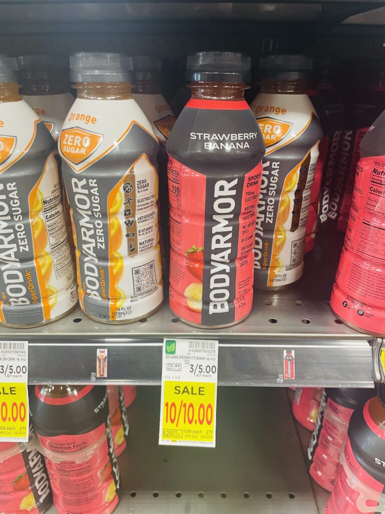 powerade, bodyarmor kroger shelf image (6)