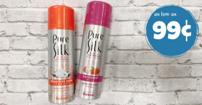 pure silk shave cream kroger krazy