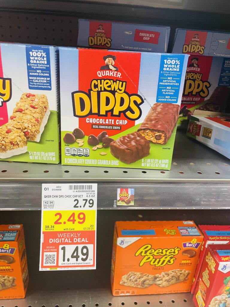 quaker chewy bars kroger shelf image (1)