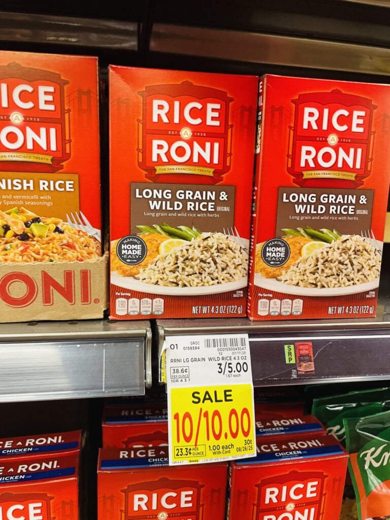 rice a roni kroger shelf image (1)