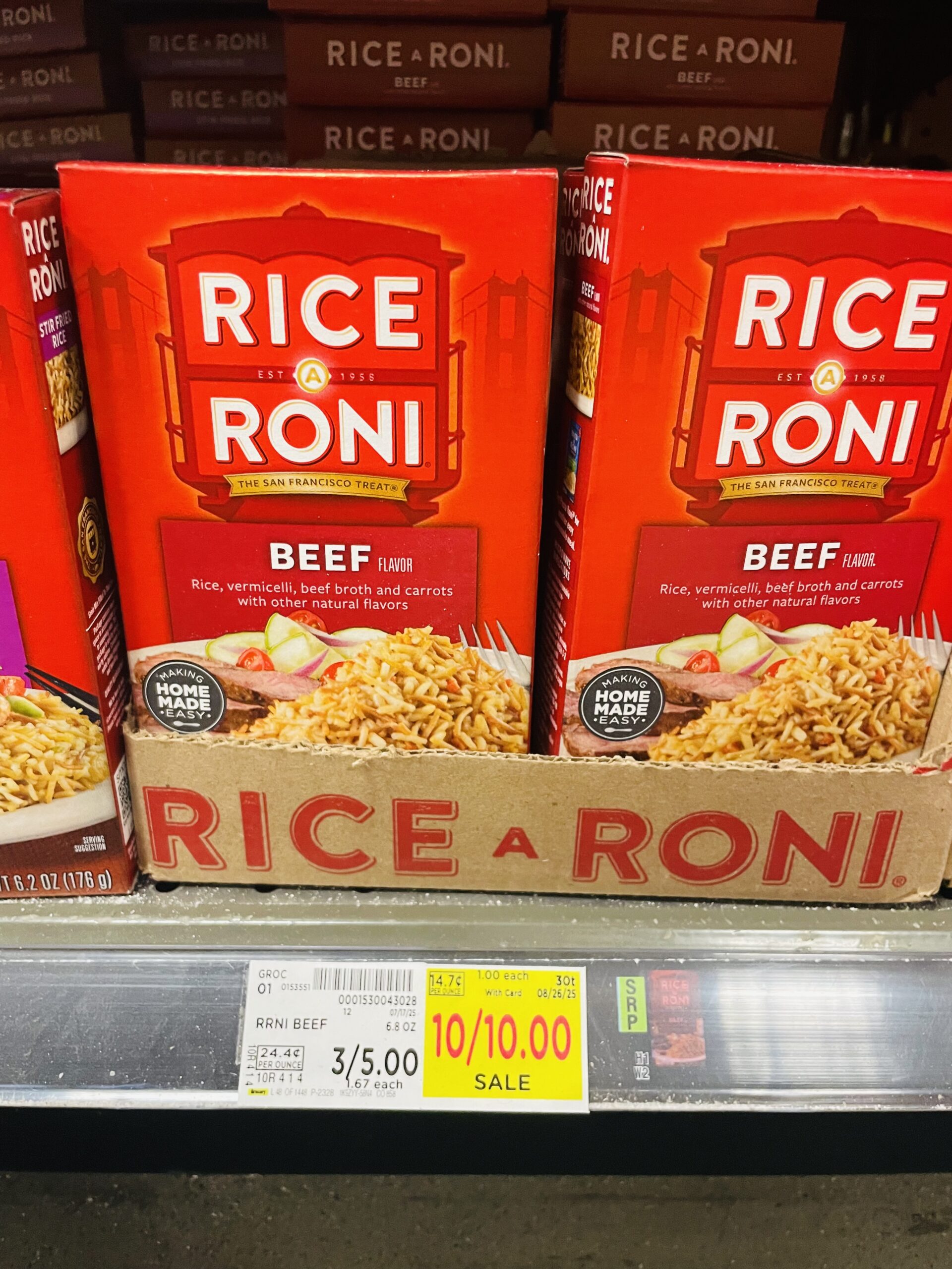 Rice-A-Roni and Pasta Roni as low as 87¢! - Kroger Krazy
