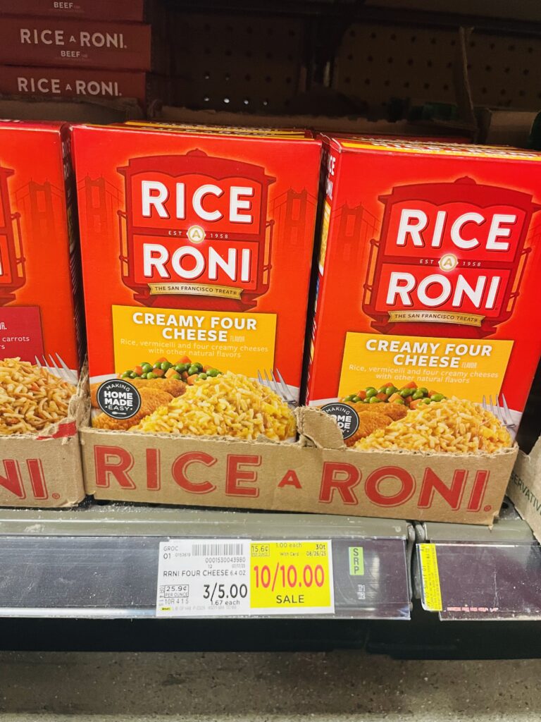 rice a roni kroger shelf image (1)