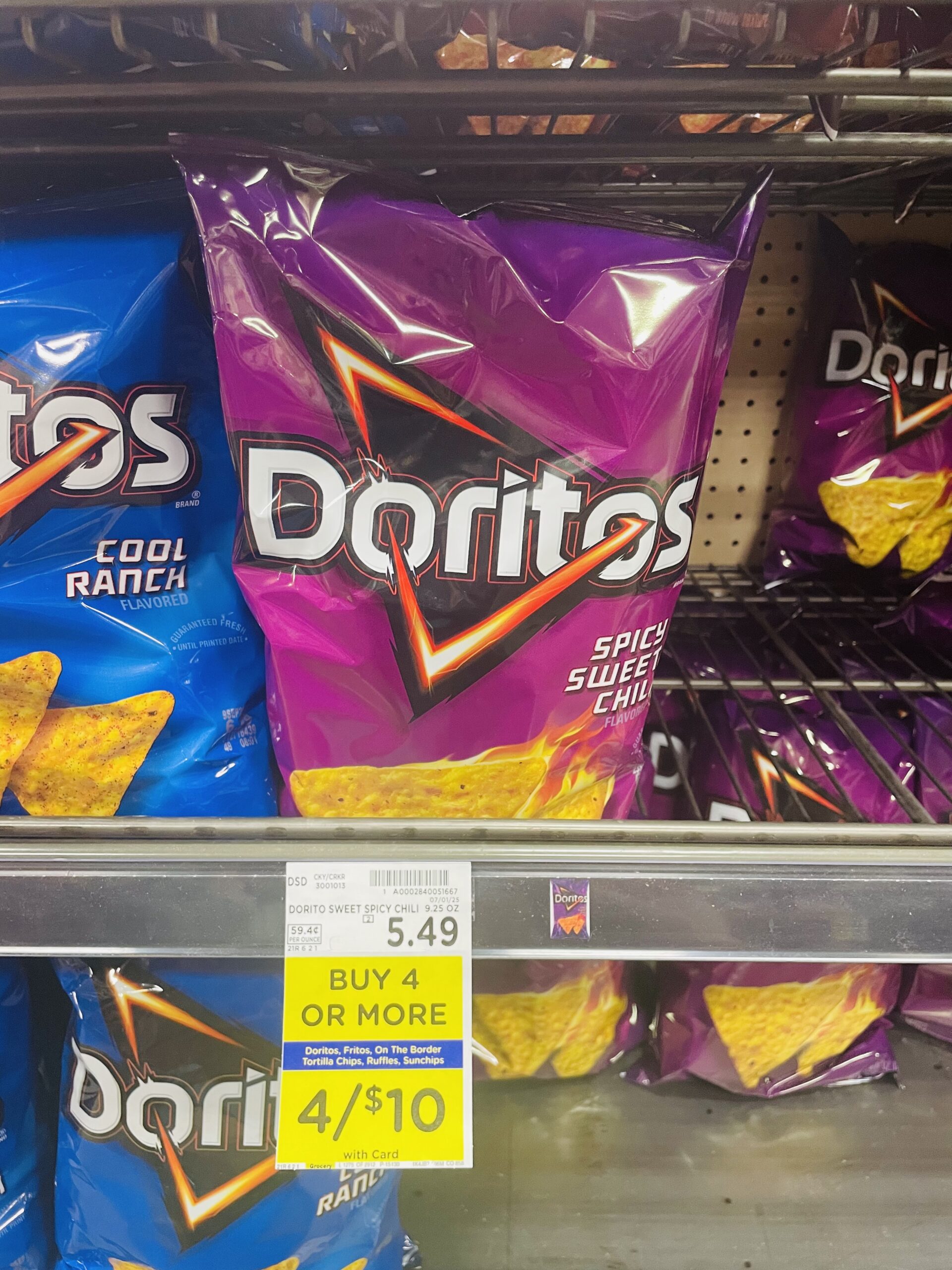 ruffles doritos and fritos kroger shelf image (1)
