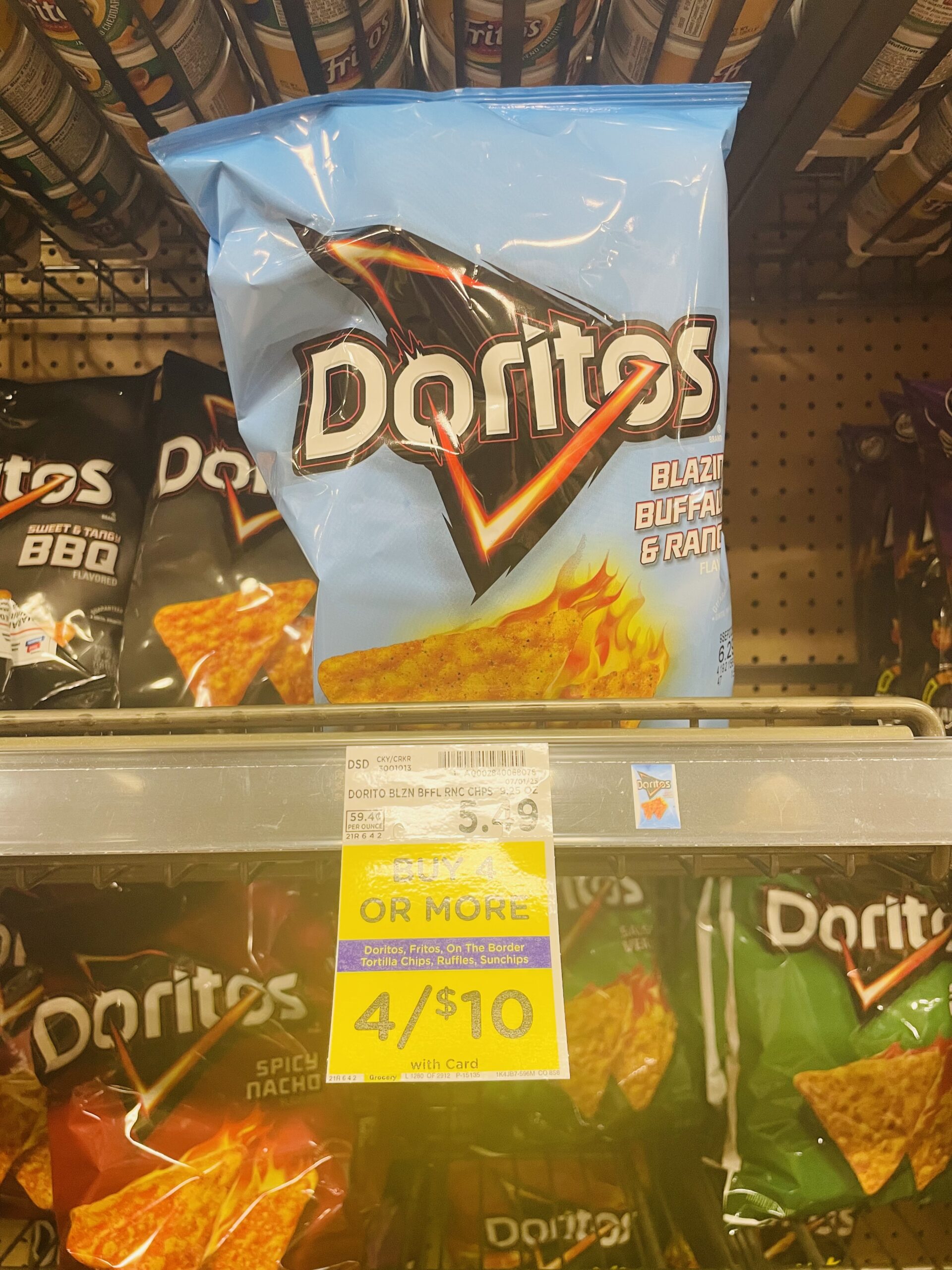 ruffles doritos and fritos kroger shelf image (1)