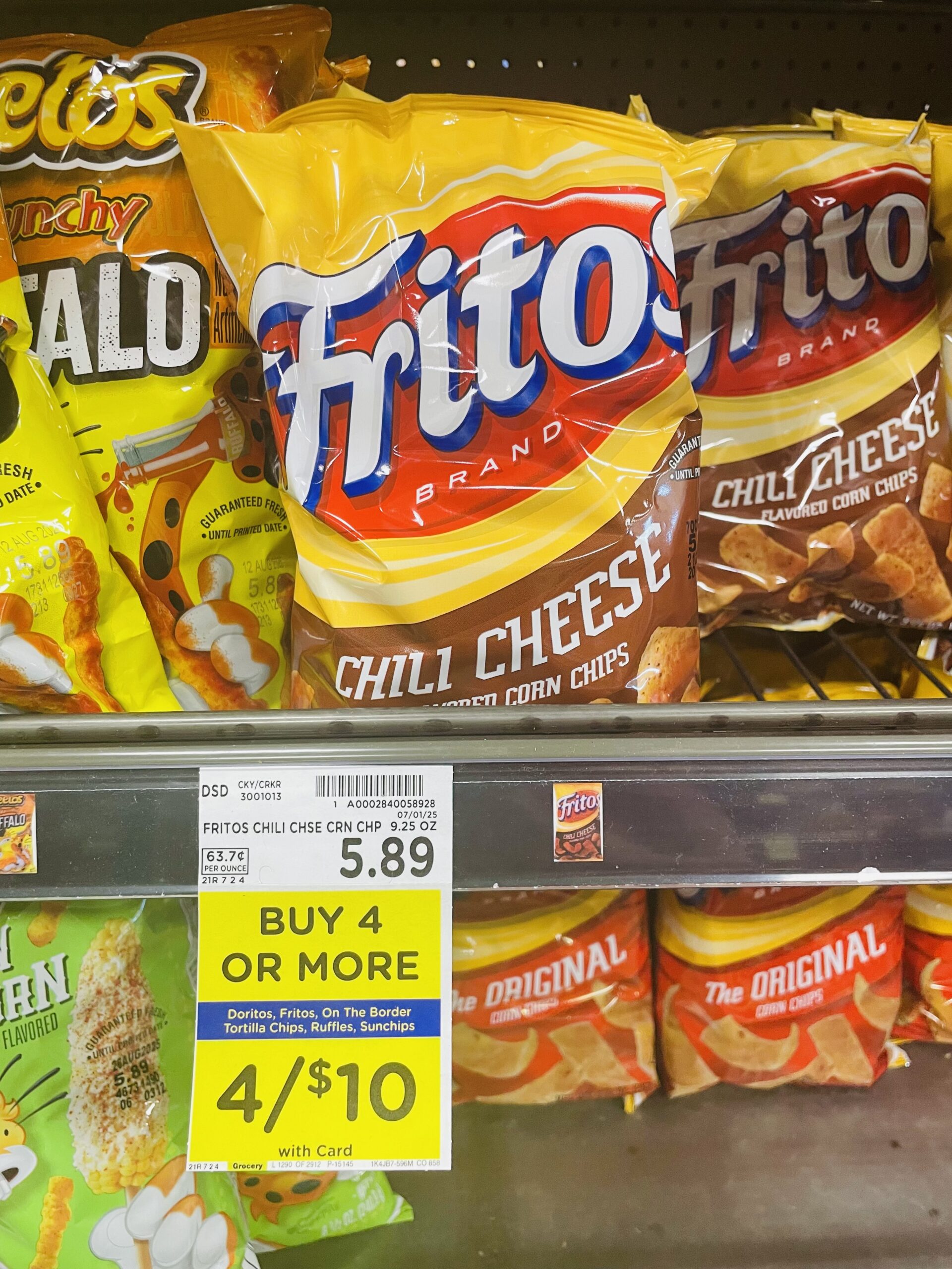 ruffles doritos and fritos kroger shelf image (1)