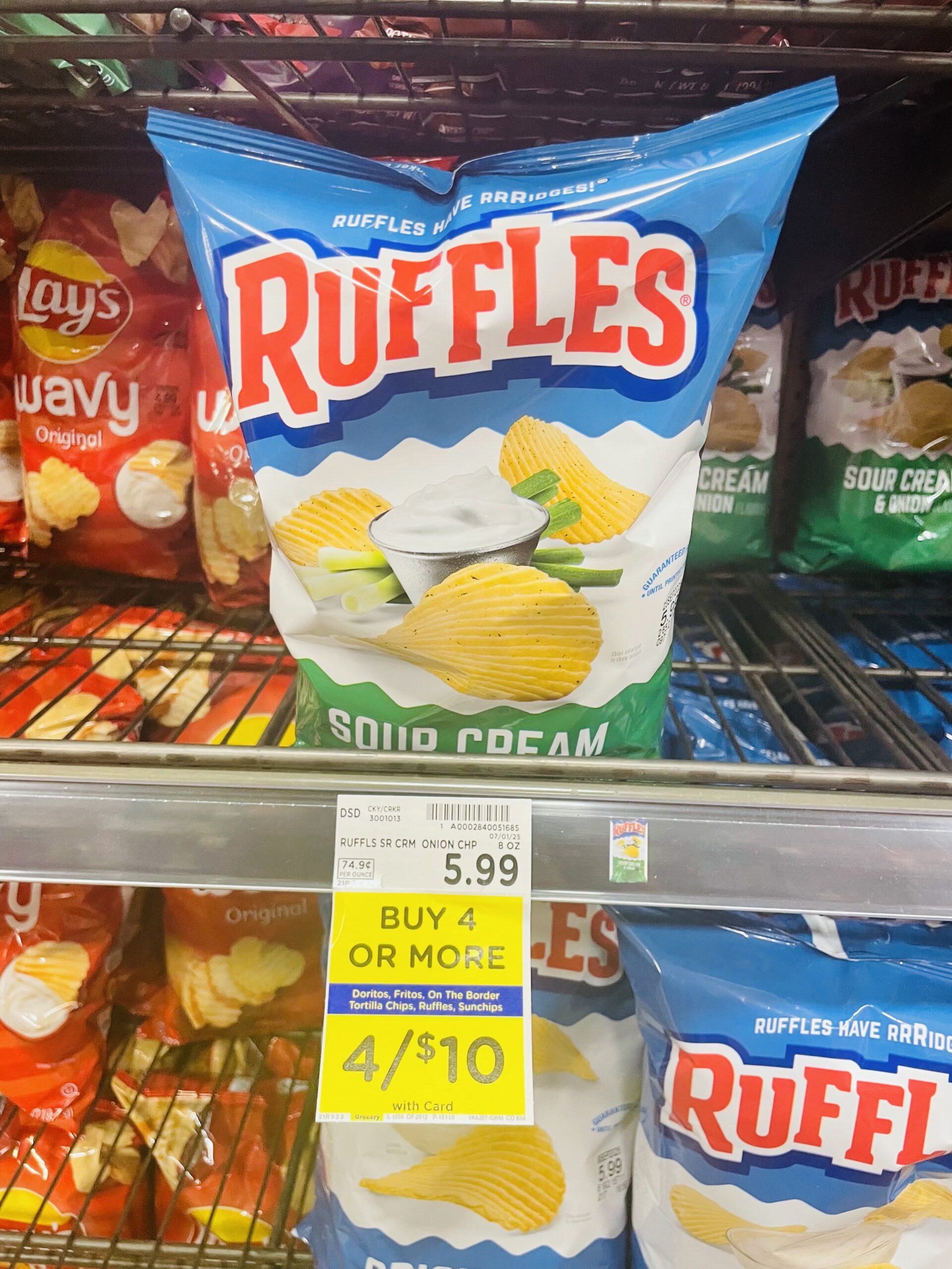 ruffles doritos and fritos kroger shelf image (1)