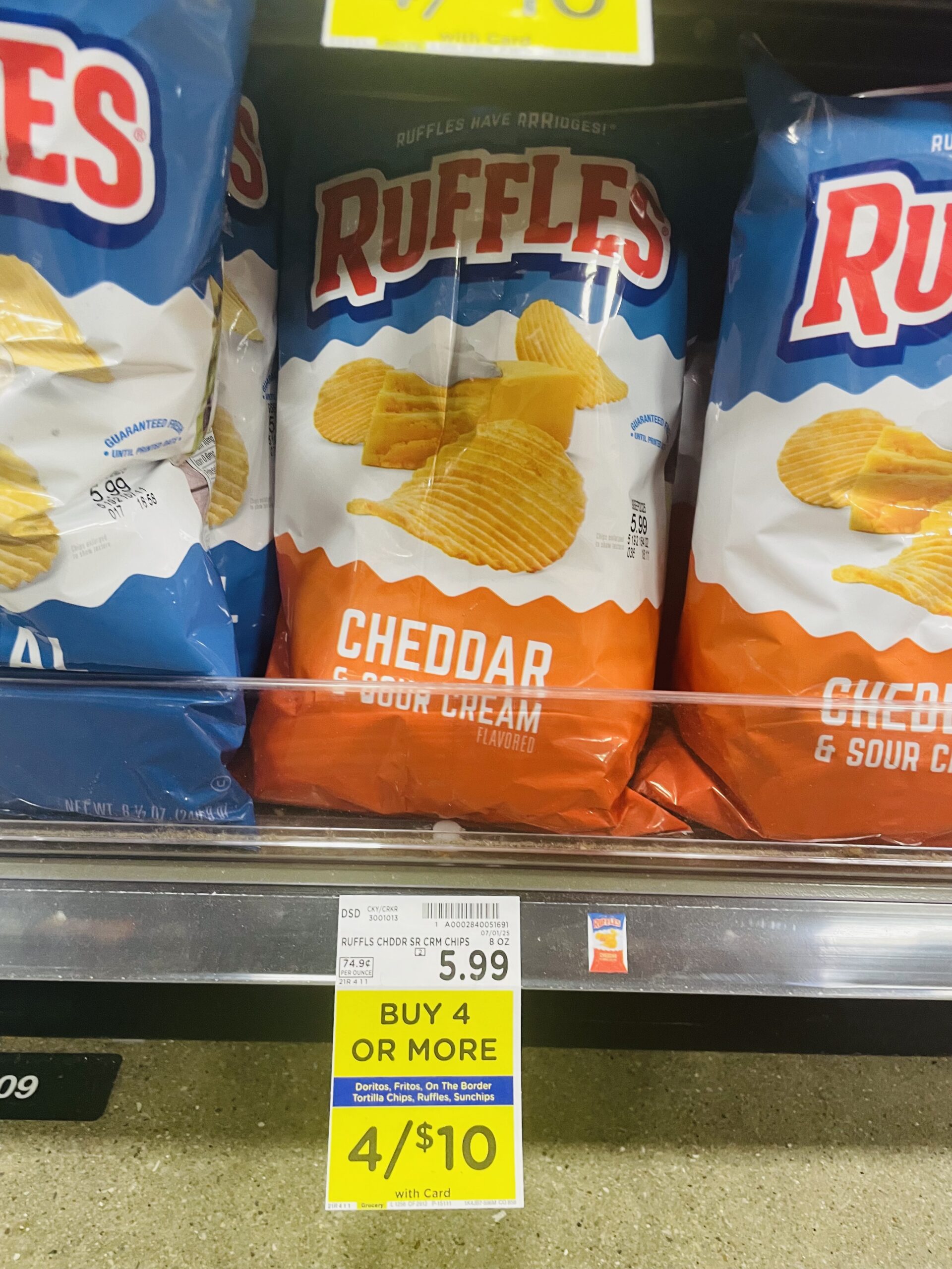 ruffles doritos and fritos kroger shelf image (1)
