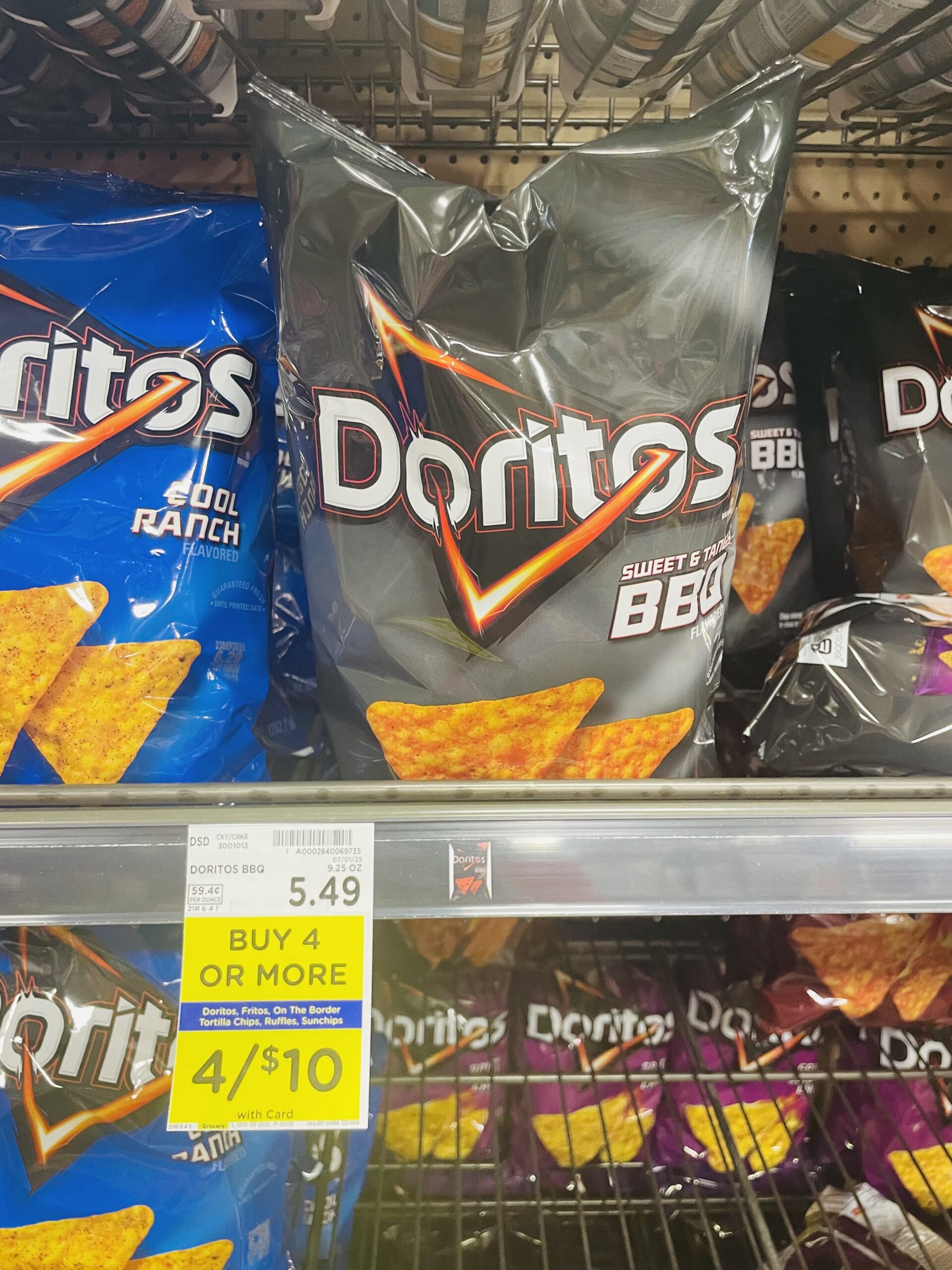 ruffles doritos and fritos kroger shelf image (1)