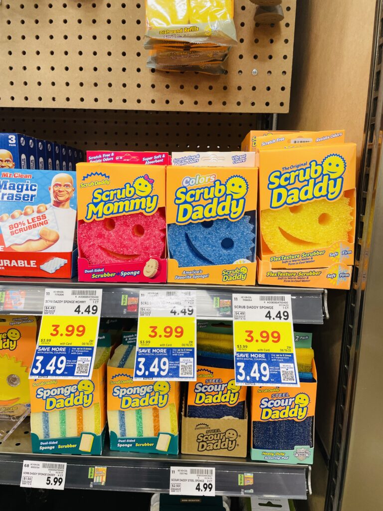 scrub daddy and mommy kroger shelf image