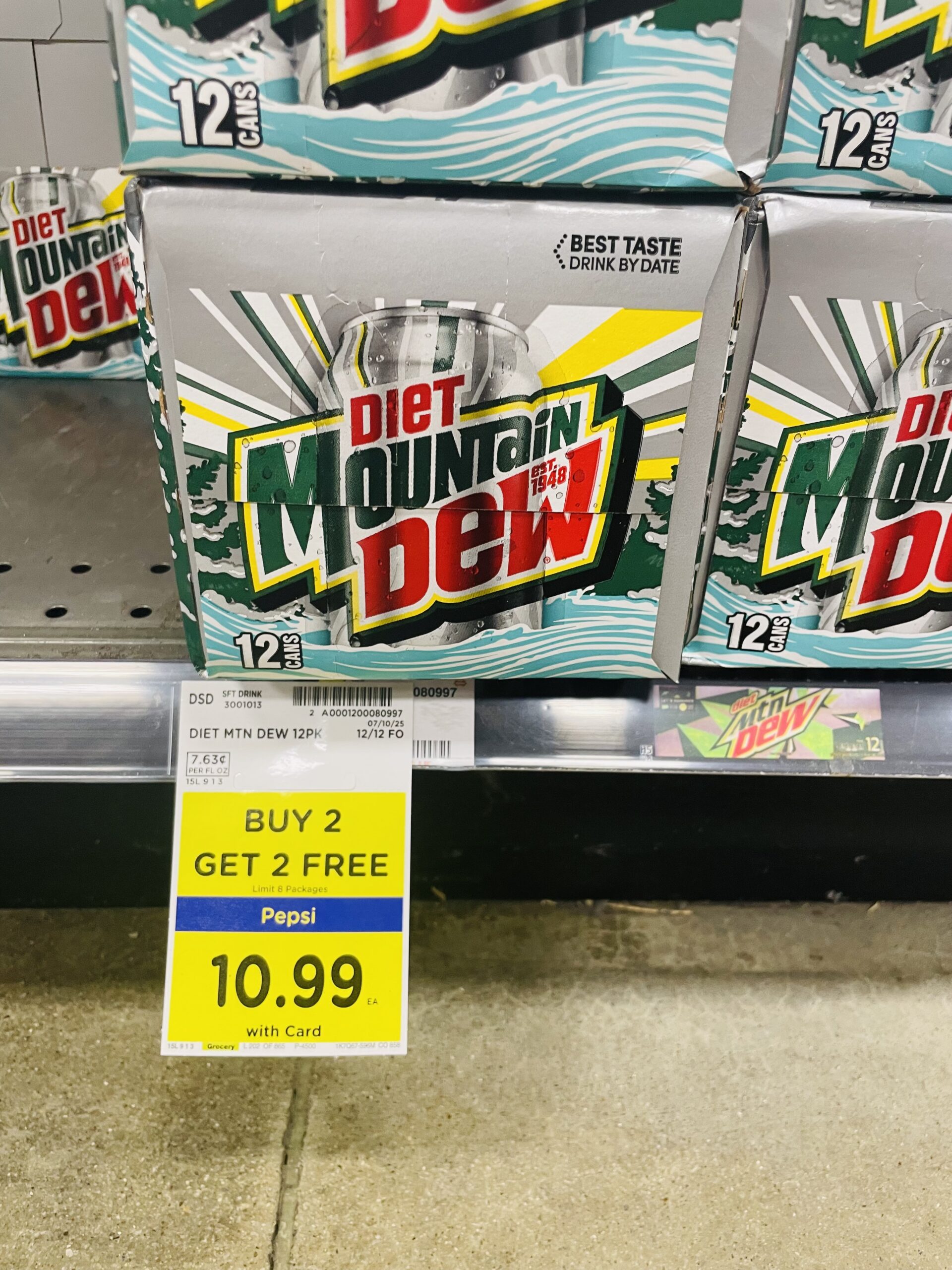 soda 12 pack kroger shelf image (35)