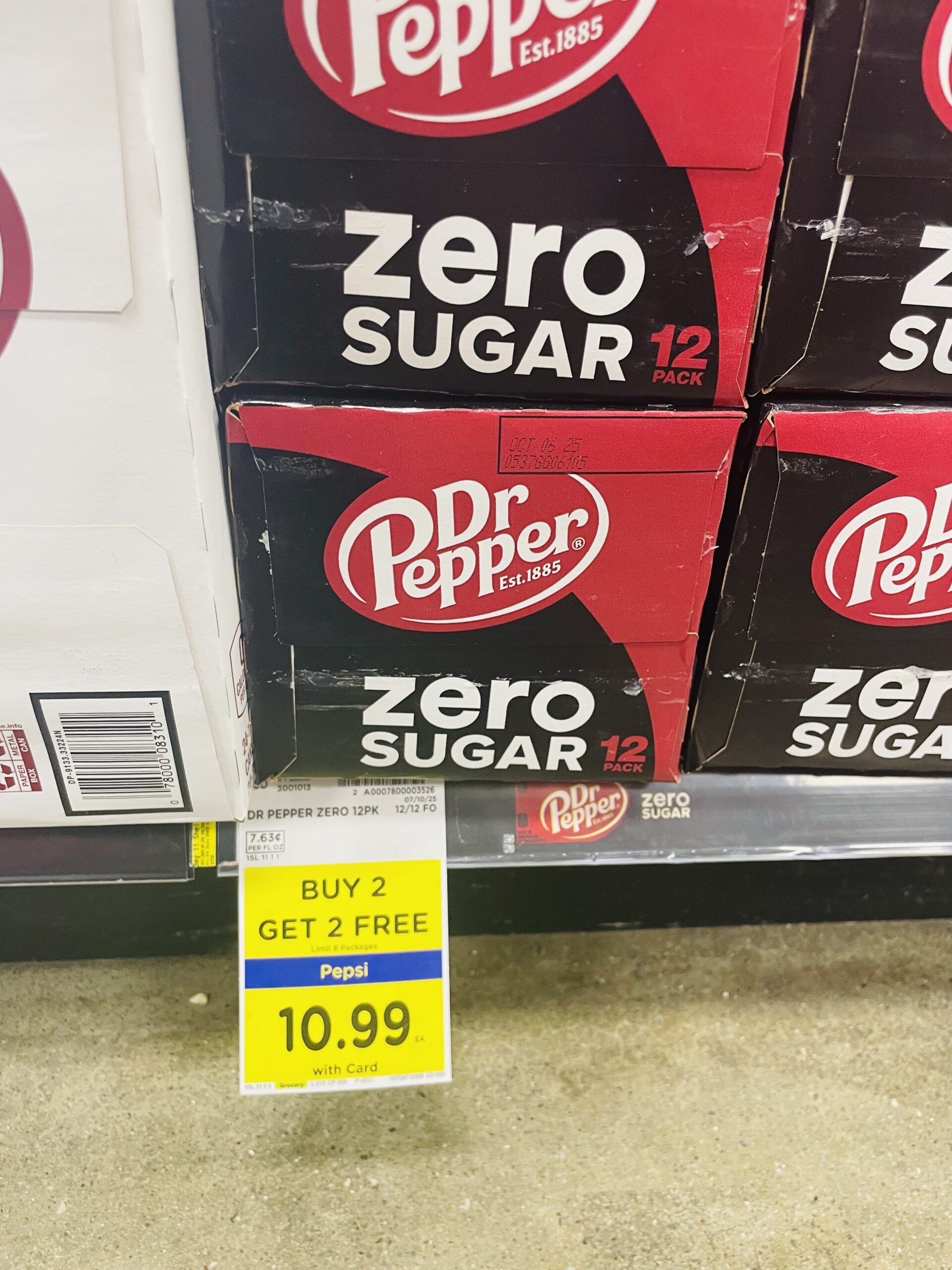 soda 12 pack kroger shelf image (35)