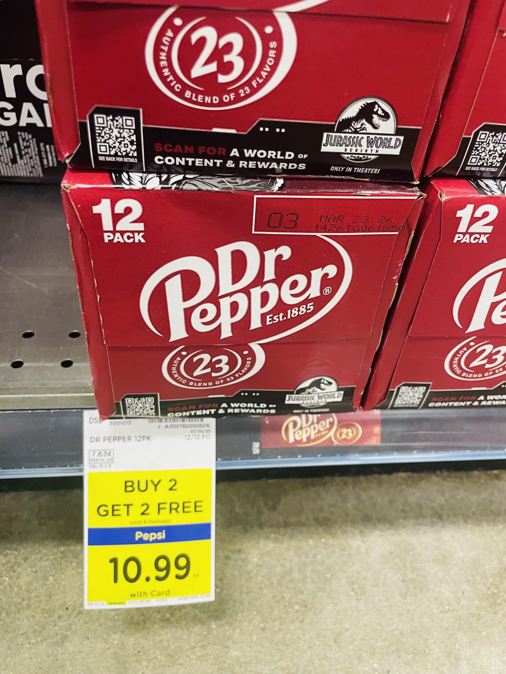 soda 12 pack kroger shelf image (35)