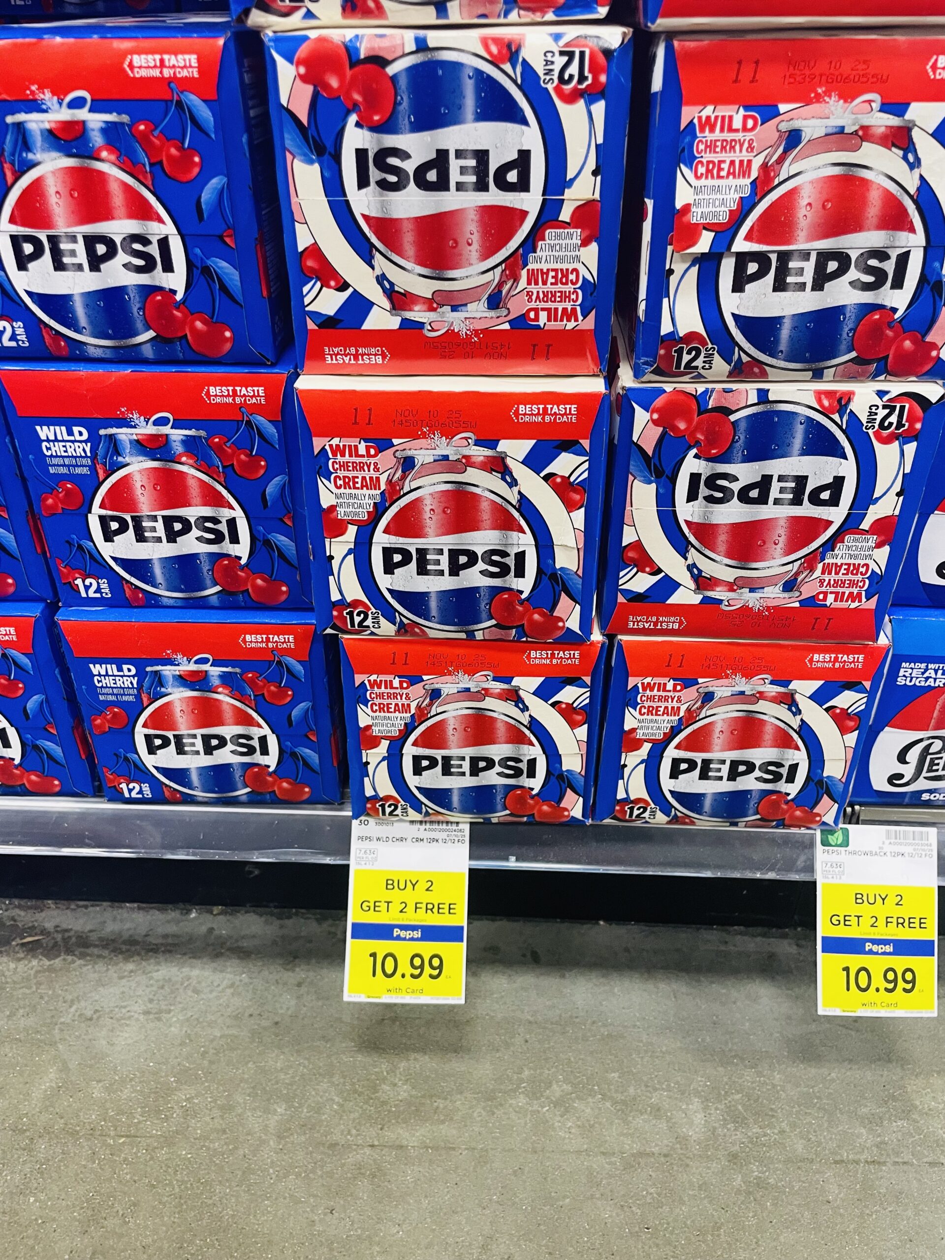 soda 12 pack kroger shelf image (35)