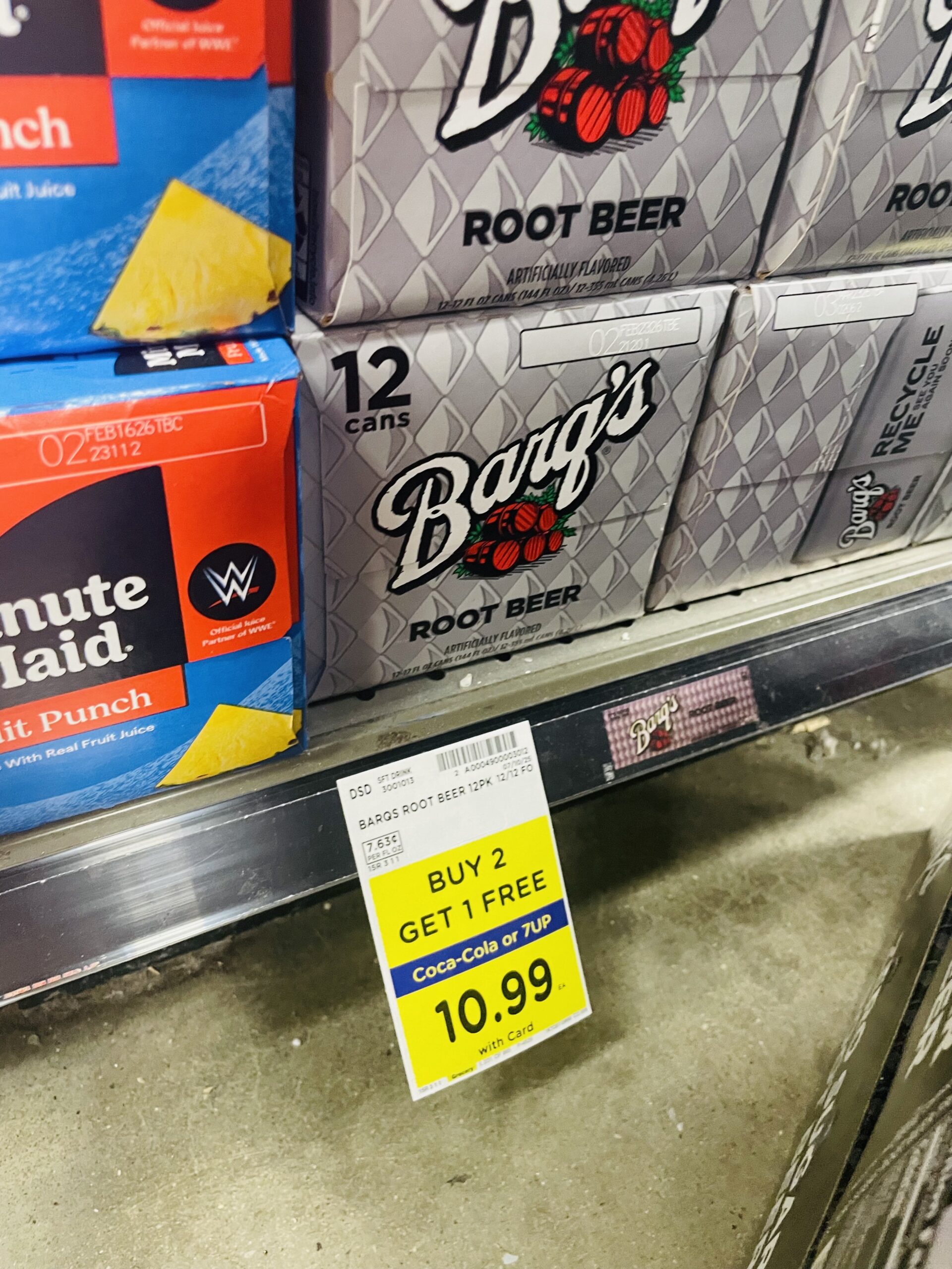 soda 12 pack kroger shelf image (35)