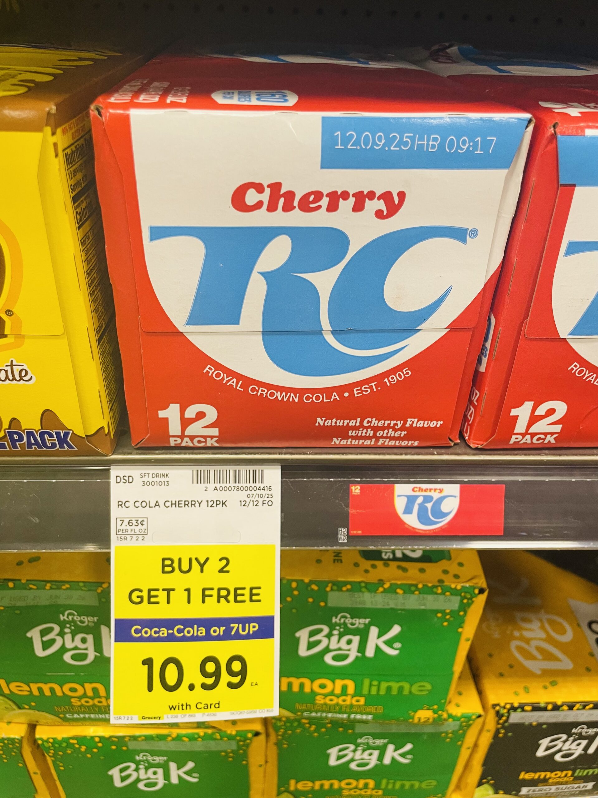 soda 12 pack kroger shelf image (35)