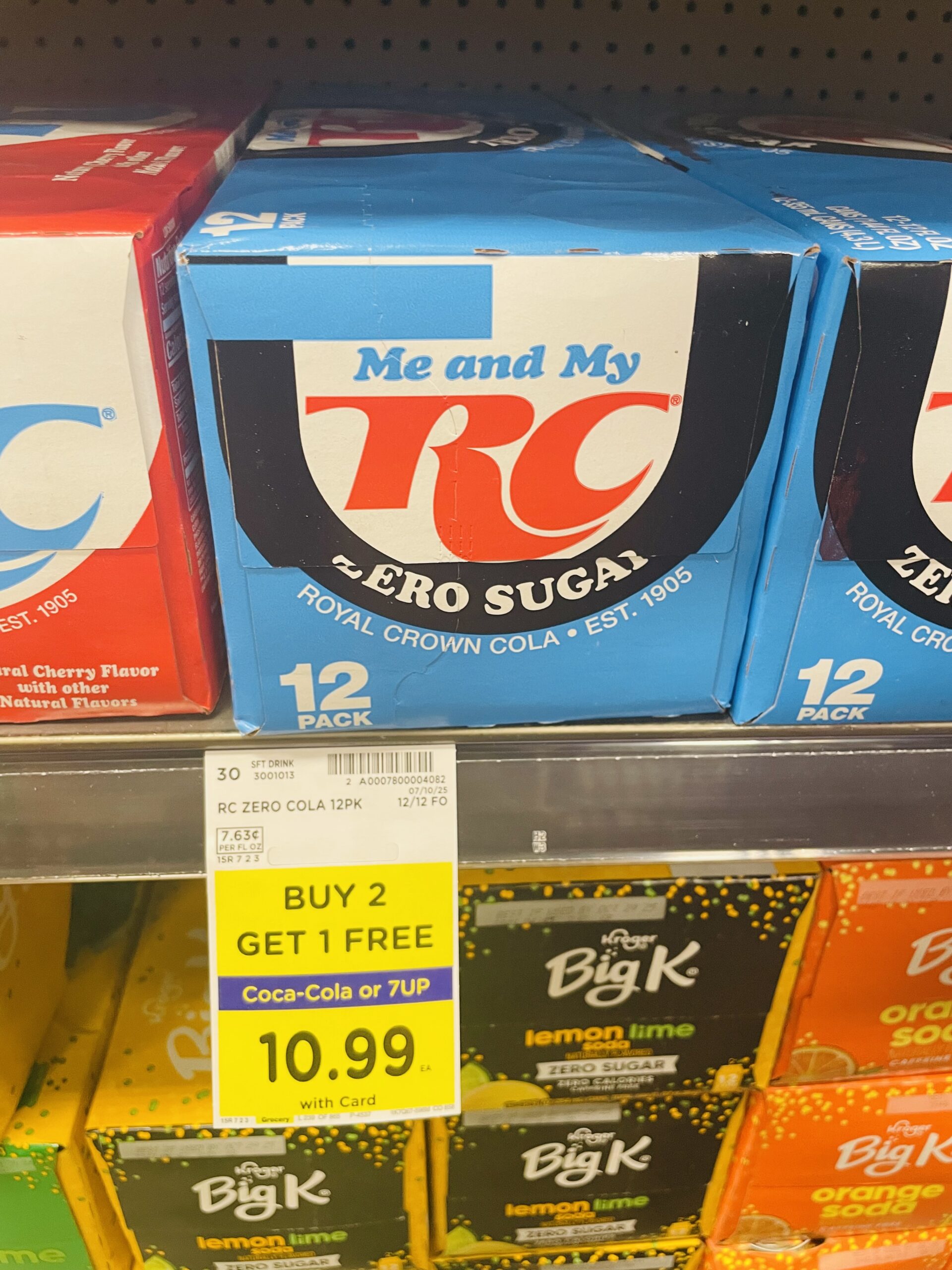 soda 12 pack kroger shelf image (35)