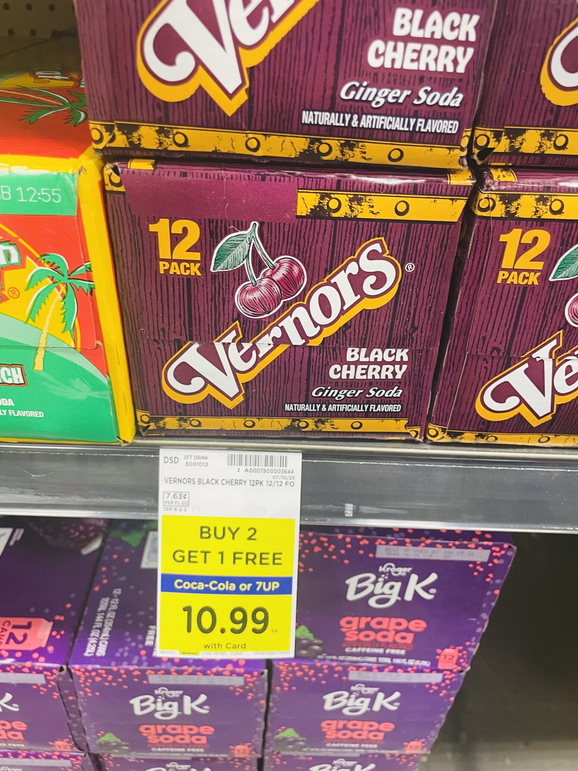 soda 12 pack kroger shelf image (35)