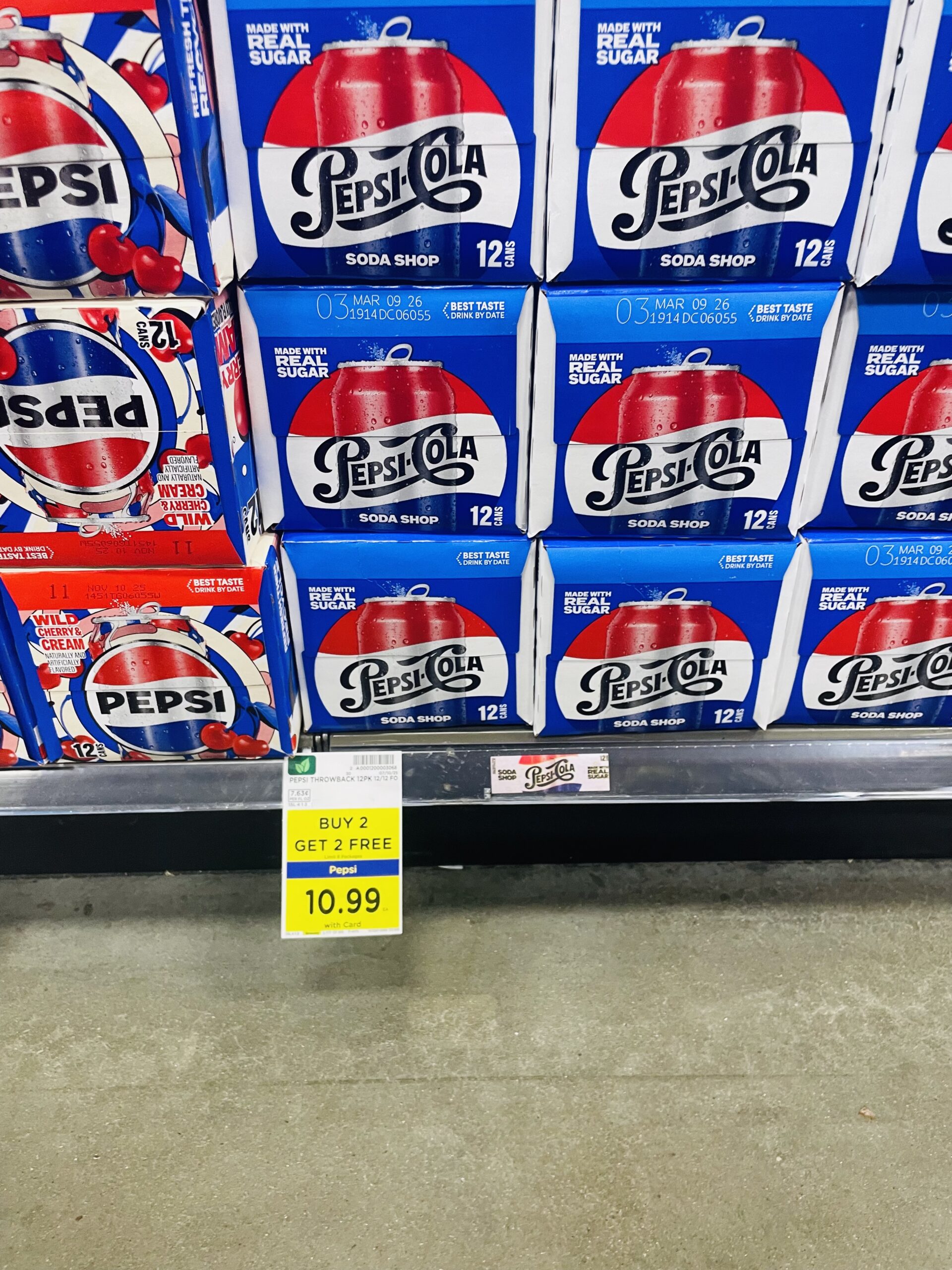 soda 12 pack kroger shelf image (35)