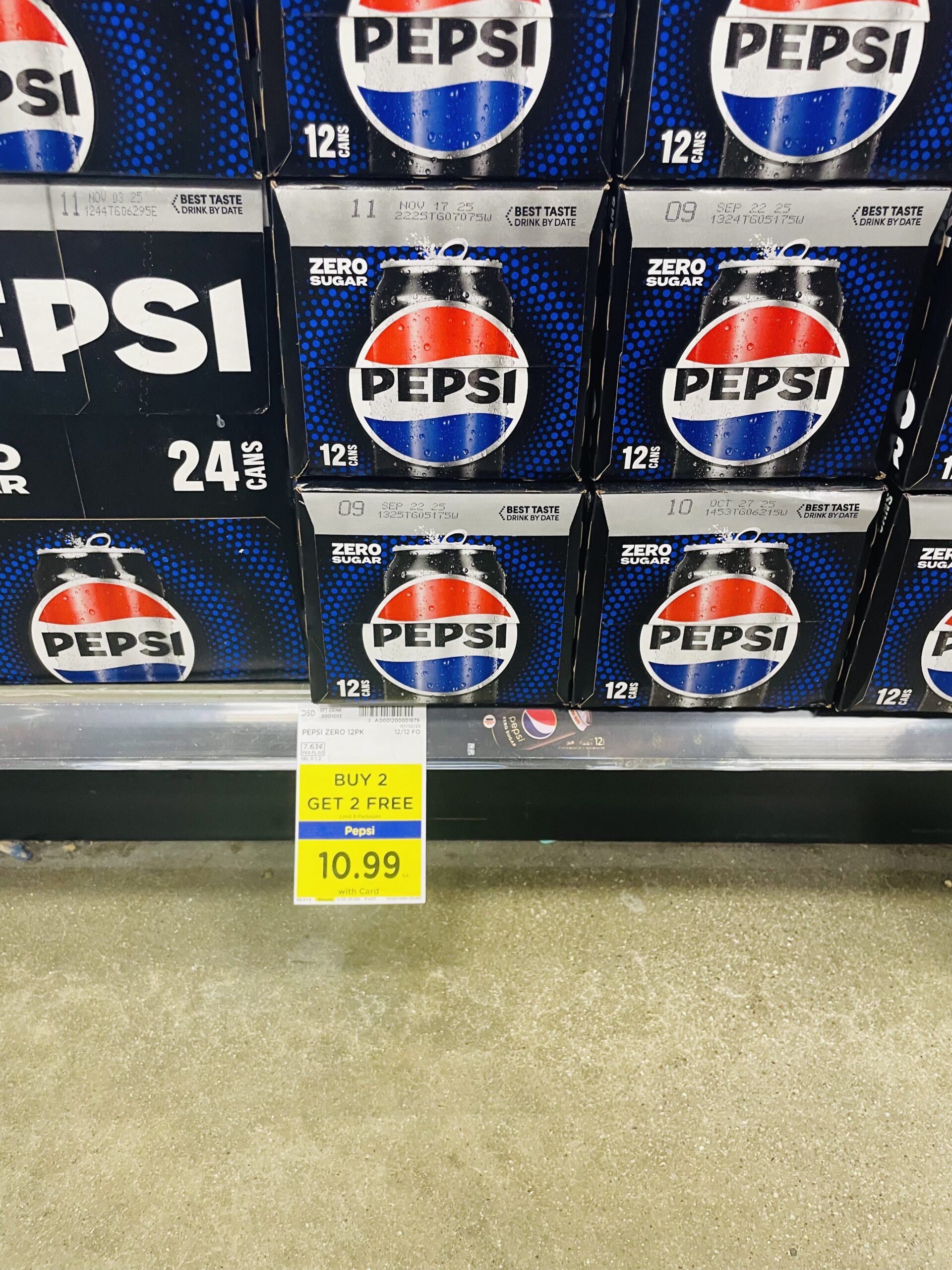 soda 12 pack kroger shelf image (35)